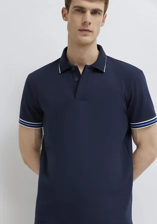 Mavi Black Lacivert Polo Tişört 0613369-70490