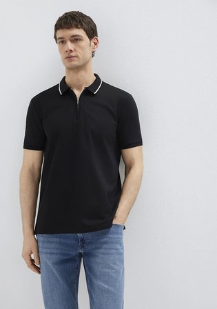 Soft-Premium Siyah Polo Tişört 0612880-900