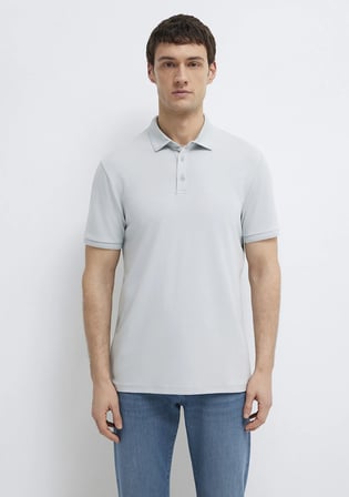 Soft Premium Mavi Polo Tişört 0613006-70802