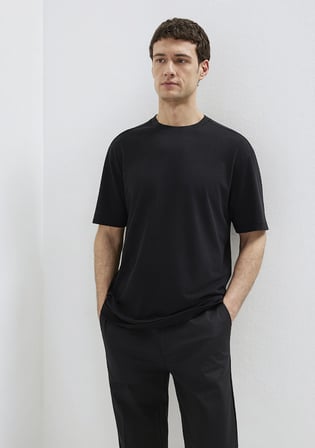 Mavi Black (TENCEL™) Liyosel Karışımlı Siyah Tişört 0613468-900