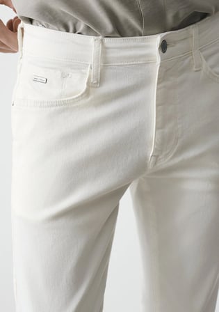 Jake Edition Beyaz Jean Pantolon 0042290581