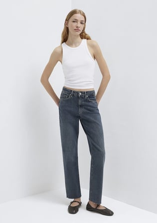 New York Classic Denim Gölgeli Koyu Mavi Jean Pantolon 101441-A3898