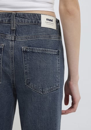 New York Classic Denim Gölgeli Koyu Mavi Jean Pantolon 101441-A3898