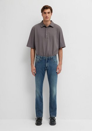 Marcus Mavi Black Puslu İndigo Mavisi Jean Pantolon 00351A3279
