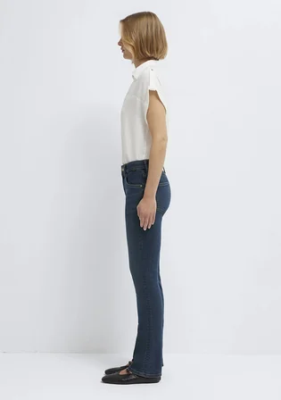 Mona Gold Premium Gölgeli Koyu Mavi Jean Pantolon 1049790530