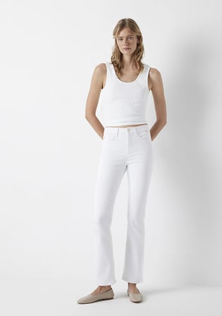 Bliss Gold Premium Beyaz Jean Pantolon 101437-A3215