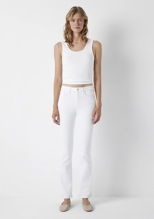 Bliss Gold Premium Beyaz Jean Pantolon 101437-A3215