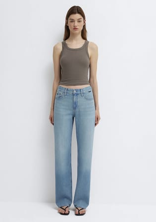 Lovely Classic Denim Indigo Mavisi Jean Pantolon 1012645-A3165