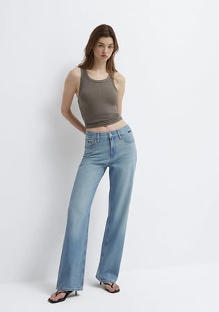 Lovely Classic Denim Indigo Mavisi Jean Pantolon 1012645-A3165