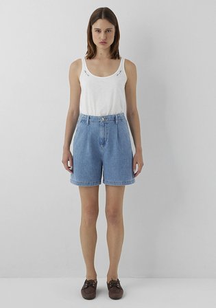 Mandy Maviterrenean Indigo Mavisi Jean Şort 1410121-A3905