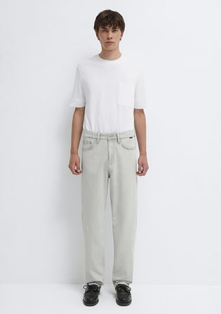 Toronto Street Açık Gri Denim Jean Pantolon 0010289-A3266