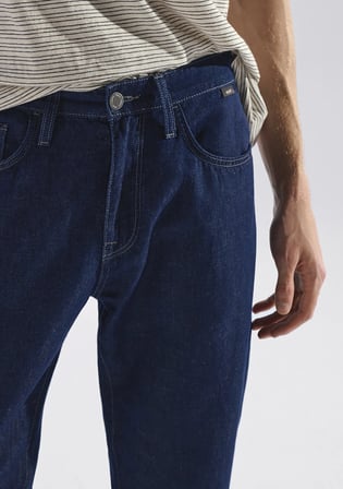 Lisbon Mavi Edition Rinse Keten Karışımlı Jean Pantolon 0010039-A3298