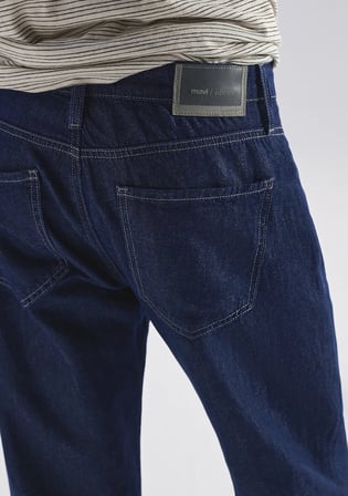 Lisbon Mavi Edition Rinse Keten Karışımlı Jean Pantolon 0010039-A3298