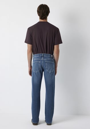 Lisbon Classic Denim Koyu Indigo Mavisi Jean Pantolon 0010039-A3934
