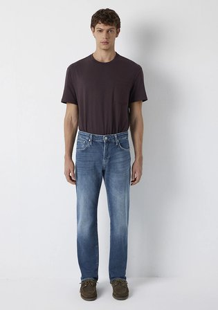 Lisbon Classic Denim Koyu Indigo Mavisi Jean Pantolon 0010039-A3934