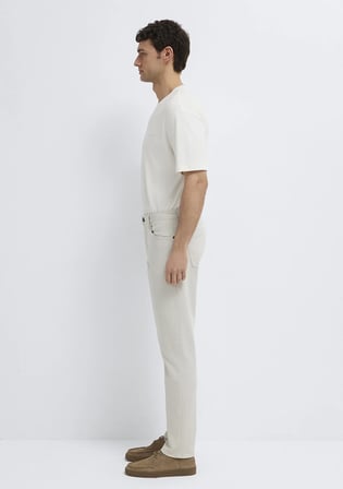 Milan Mavi Black Gri Gabardin Pantolon 0081089464