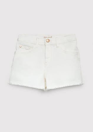 Ekru Jean Şort 7410655-A1606