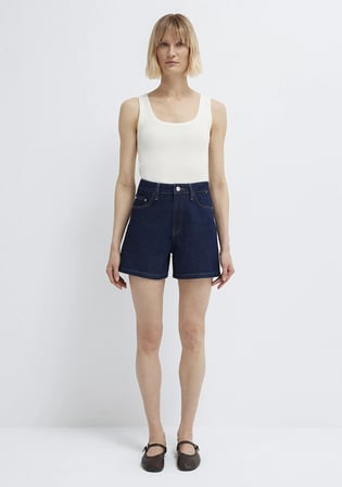 Verna 90lar Rinse Jean Şort 1410059-A3909