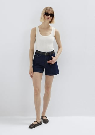 Verna 90lar Rinse Jean Şort 1410059-A3909