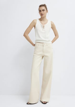 Siena Iconic Krem Jean Pantolon 1010763-A3903
