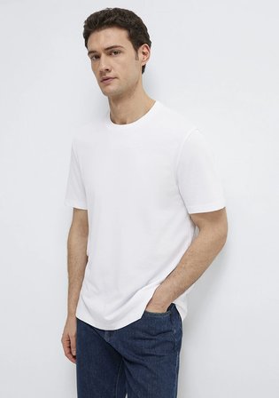 Beyaz Basic Tişört 0613477-620