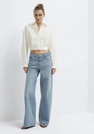 Siena Iconic Puslu Açık Mavi Jean Pantolon 1010763-A3902