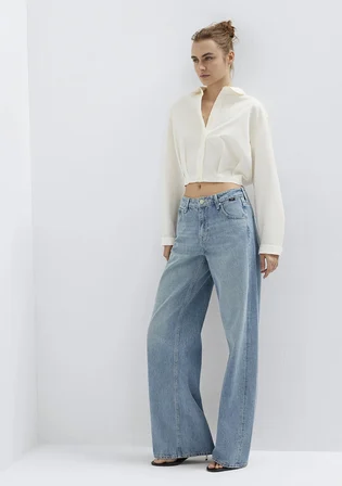 Siena Iconic Puslu Açık Mavi Jean Pantolon 1010763-A3902