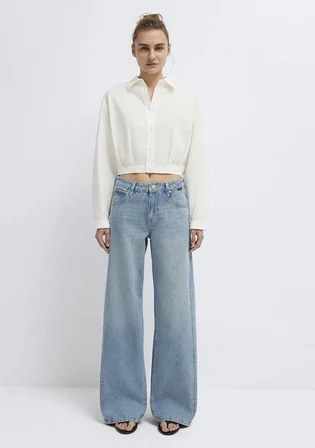 Siena Iconic Puslu Açık Mavi Jean Pantolon 1010763-A3902