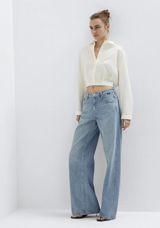 Siena Iconic Puslu Açık Mavi Jean Pantolon 1010763-A3902