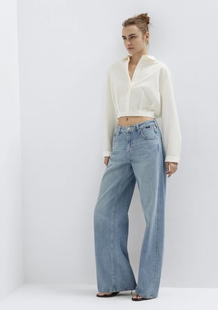 Siena Iconic Puslu Açık Mavi Jean Pantolon 1010763-A3902