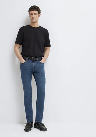 Marcus Mavi Black Vintage Koyu Mavi Jean Pantolon 00351A3285