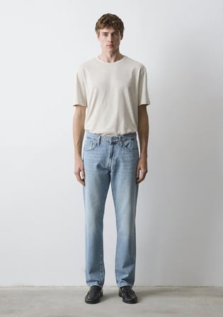 Lisbon Classic Denim Açık Mavi Jean Pantolon 0010039-A3270
