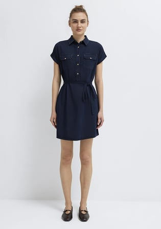 Barbara Gold Klasik Rinse Jean Elbise 130548-A3894