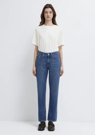 New York Iconic Koyu Mavi Jean Pantolon 101441-A3899