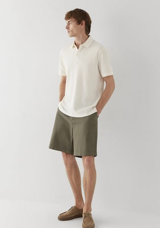 Yeşil Chino Şort 0410355-85485