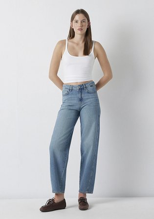 Tokyo Iconic Vintage Açık Mavi Jean Pantolon 1010754-A3952