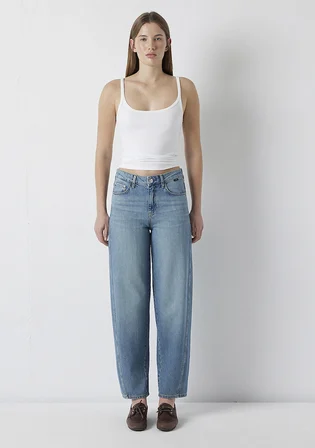 Tokyo Iconic Vintage Açık Mavi Jean Pantolon 1010754-A3952