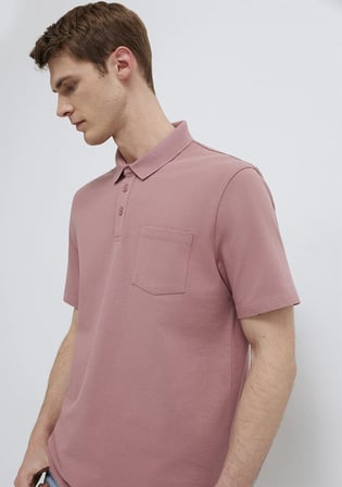 Pembe Polo Tişört 0613465-70948