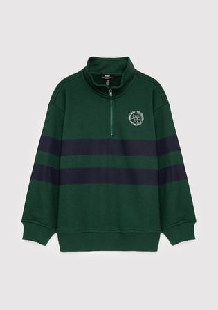 Yeşil Sweatshirt 6S10197-71932