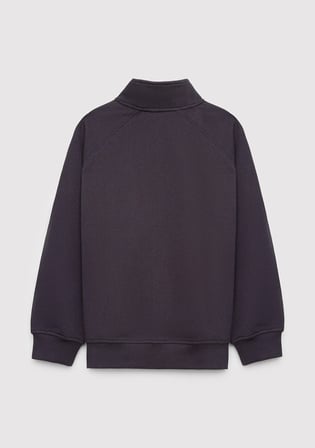 Mavi Jeans Baskılı Fermuarlı Antrasit Sweatshirt 7S10192-70087