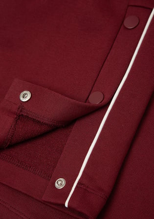 MJ Baskılı Bordo Eşofman Altı 7010059-70393