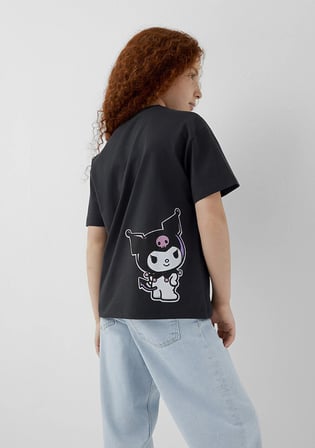 Kuromi Baskılı Antrasit Tişört 7610474-70087
