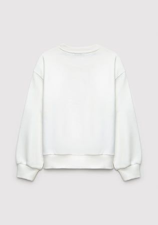 Lola Bunny Baskılı Kapüşonsuz Sweatshirt 7S10213-70057