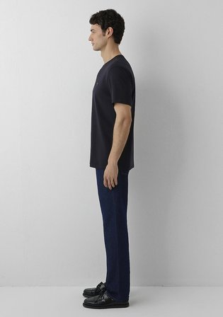 Lacivert Basic Tişört 0612736-70489