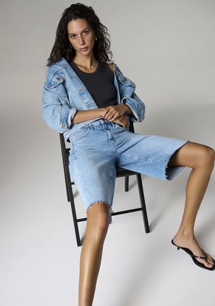 Nica Iconic Açık Mavi Jean Şort 1417236-A4111