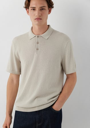 Bej Triko Polo 0710438-70144