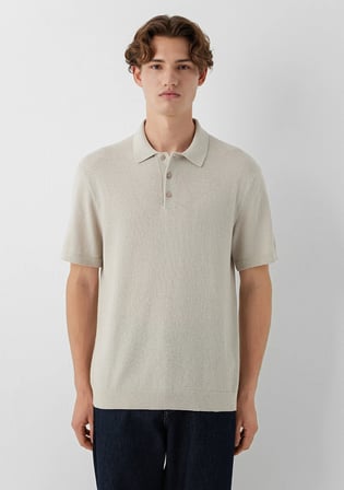 Bej Triko Polo 0710438-70144