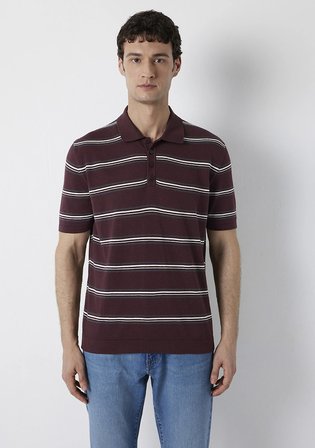 Kahverengi Triko Polo 0710456-70223
