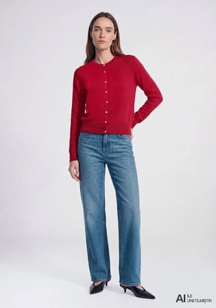 Kırmızı Hırka 1710914-90746