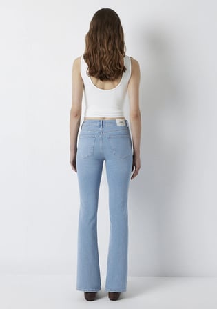 Maria Premium Blue Gölgeli Açık Mavi Jean Pantolon 101225-A4172